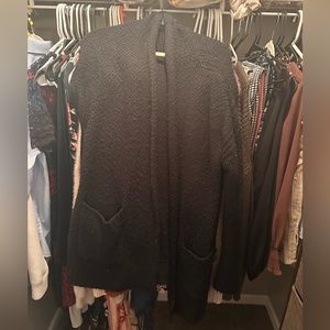 Abercrombie black cardigan